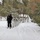 Cold-Weather Operations Course Class 18-06 students practice snowshoeing at Fort McCoy