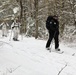 Cold-Weather Operations Course Class 18-06 students practice snowshoeing at Fort McCoy