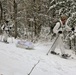 Cold-Weather Operations Course Class 18-06 students practice snowshoeing at Fort McCoy