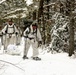 Cold-Weather Operations Course Class 18-06 students practice snowshoeing at Fort McCoy