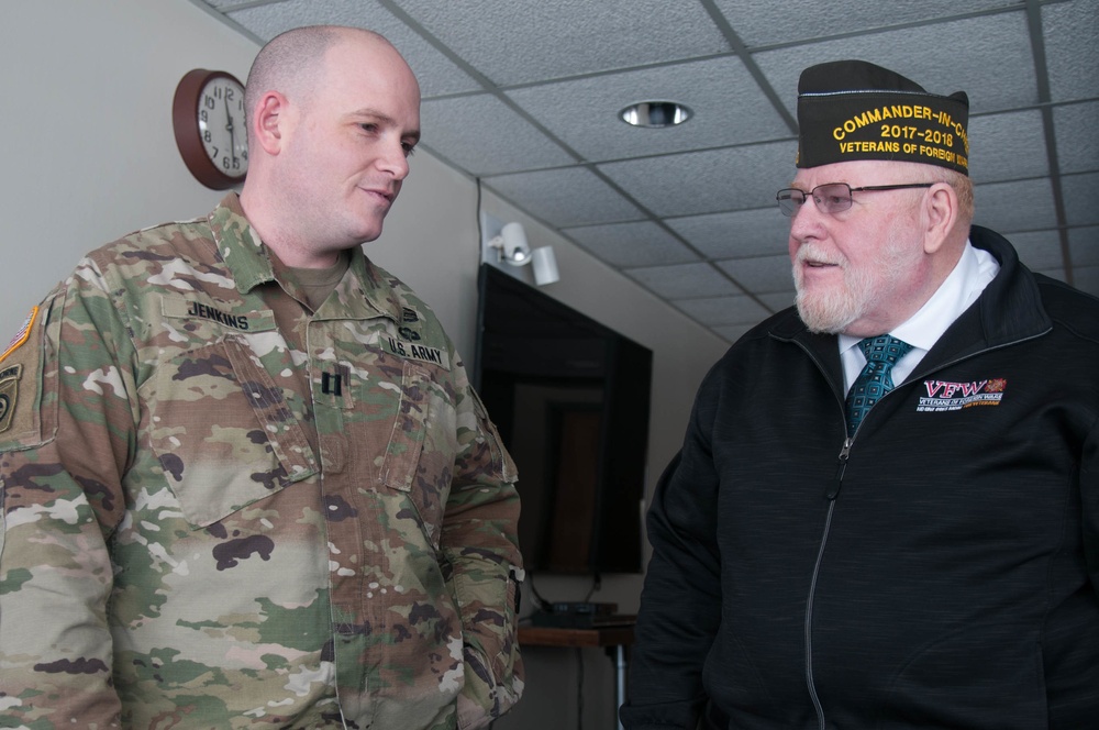 Head of VFW flies with Mass. National Guard