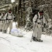 Cold-Weather Operations Course Class 18-06 students practice snowshoeing at Fort McCoy