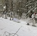 Cold-Weather Operations Course Class 18-06 students practice snowshoeing at Fort McCoy