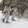 Cold-Weather Operations Course Class 18-06 students practice snowshoeing at Fort McCoy Cold-Weather Operations Course Class 18-06 students practice snowshoeing at Fort McCoy