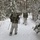 Cold-Weather Operations Course Class 18-06 students practice snowshoeing at Fort McCoy Cold-Weather Operations Course Class 18-06 students practice snowshoeing at Fort McCoy