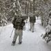 Cold-Weather Operations Course Class 18-06 students practice snowshoeing at Fort McCoy