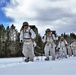 Cold-Weather Operations Course Class 18-06 students practice snowshoeing at Fort McCoy