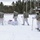 Cold-Weather Operations Course Class 18-06 students practice snowshoeing at Fort McCoy Cold-Weather Operations Course Class 18-06 students practice snowshoeing at Fort McCoy