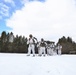 Cold-Weather Operations Course Class 18-06 students practice snowshoeing at Fort McCoy