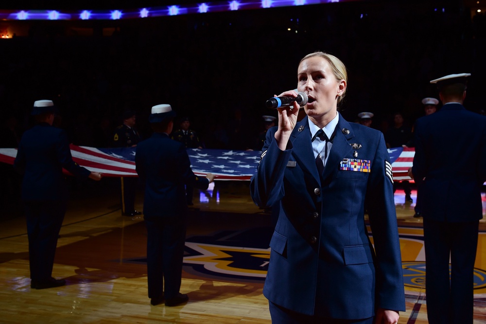 Denver Nuggets Military Appreciation Game