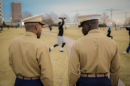 Marines Teach Core Values of Success to MEAC Attendees