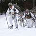 Cold-Weather Operations Course Class 18-06 students practice snowshoeing at Fort McCoy