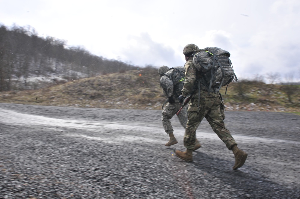 The ‘Best’ Warriors of the 316th ESC test themselves on tough terrain