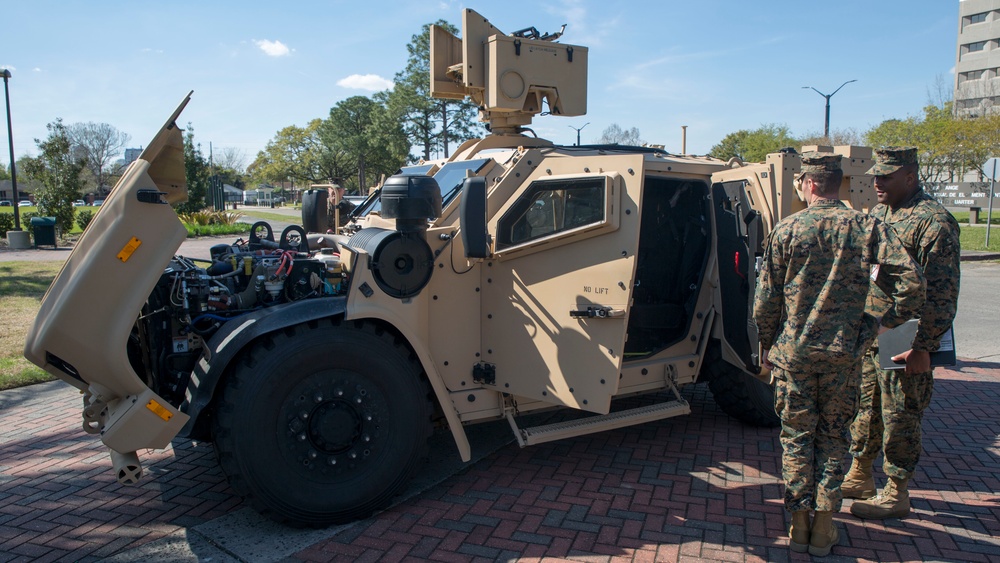 Reserve Marines Receive New Tactical Vehicle