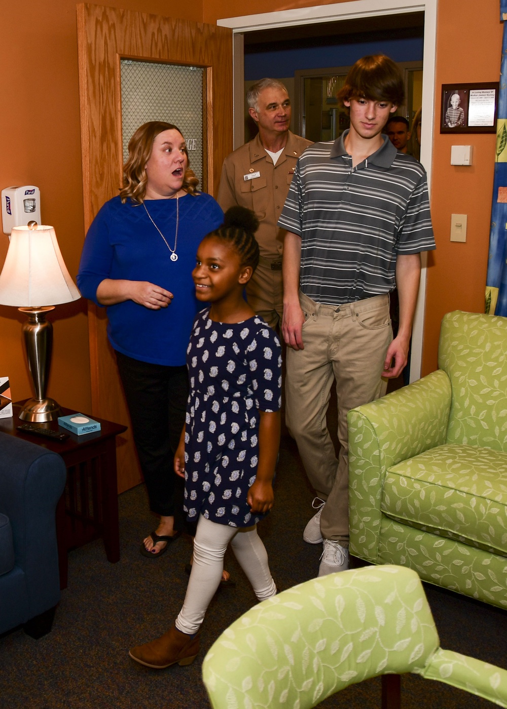 Naval Medical Center Portsmouth Pediatrics Ward Parent's Lounge Reopening