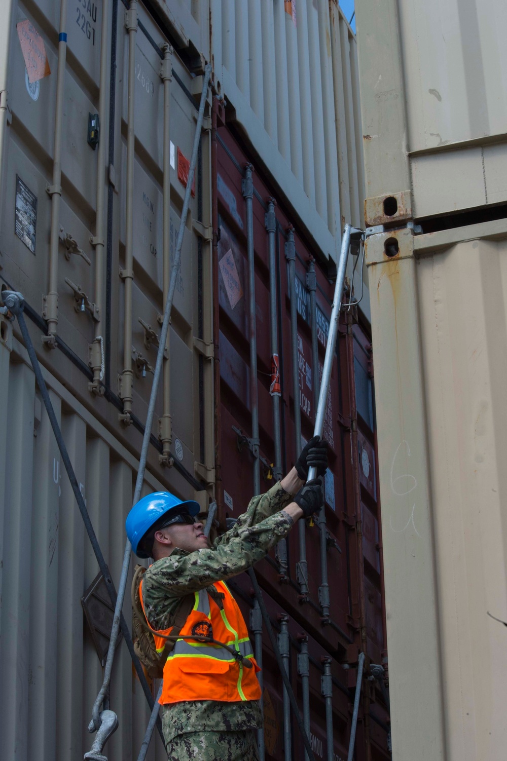 NCHB-1 Det. Guam Participates in First Operation of Maiden Deployment.