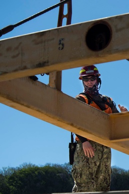 NCHB-1 Det. Guam Participates in First Operation of Maiden Deployment.