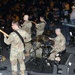101st ABN DIV Band performs at NHL game
