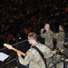 101st ABN DIV Band performs at NHL game