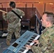 101st ABN DIV Band performs at NHL game
