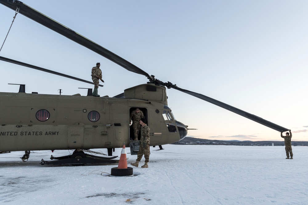AE 18 CH-47 Helicopter Operations