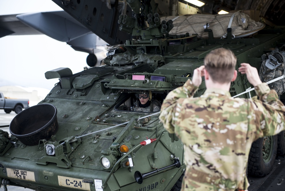 Stryker's deploy to Deadhorse