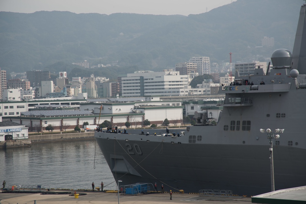 USS Green Bay Departs Sasebo for Patrol