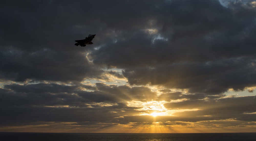 F-35 Lightning II, USS Wasp (LHD 1), Marine Fighter Attack Squadron (VMFA) 121