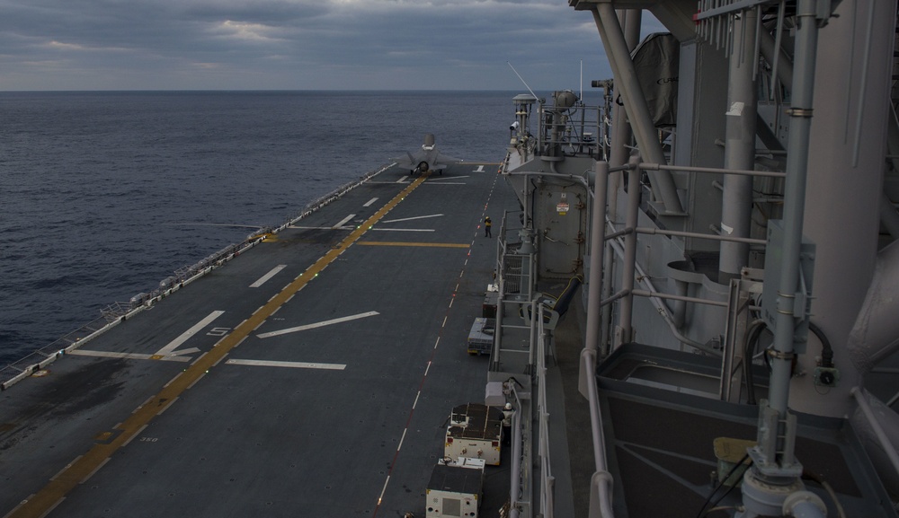 The Wasp Expeditionary Strike Group is conducting a regional patrol meant to strengthen regional alliances, provide rapid-response capability, and advance the Up-Gunned ESG concept.