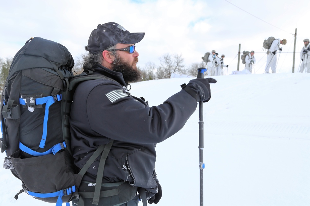 Cold-Weather Operations Course students train in snowshoeing, ahkio sled use at Fort McCoy