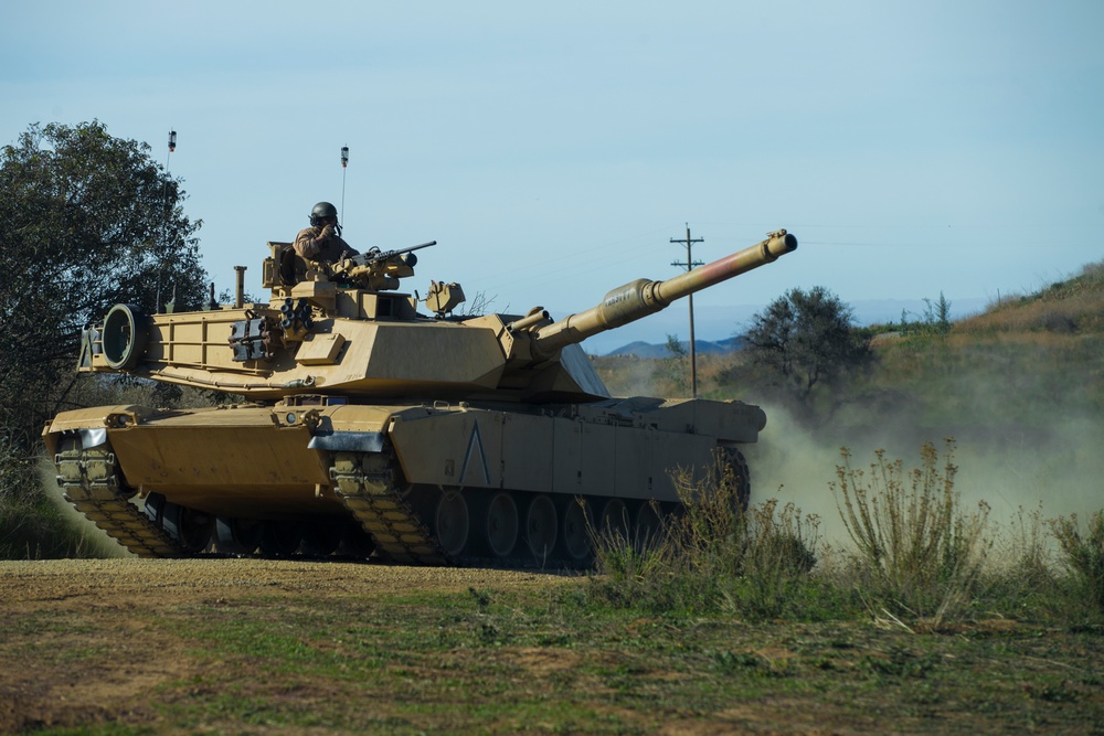 DVIDS - Images - 4th Tank Bn. trains on Camp Pendleton [Image 1 of 7]