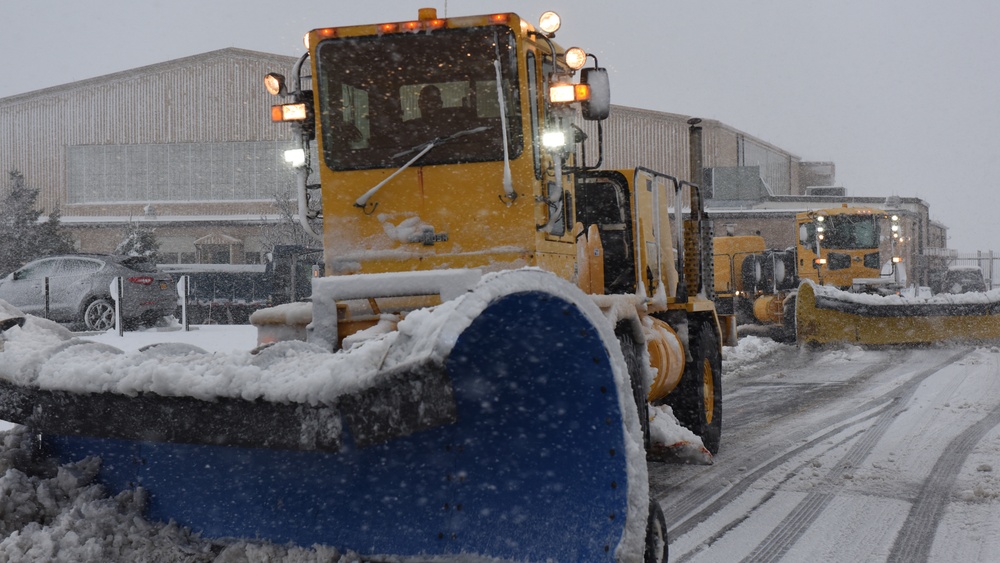 106th Rescue Wing Snow Removal