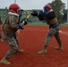 SPMAGTF-CR-AF Marines participate in a Martial Arts Instructor course