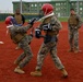 SPMAGTF-CR-AF Marines participate in a Martial Arts Instructor course