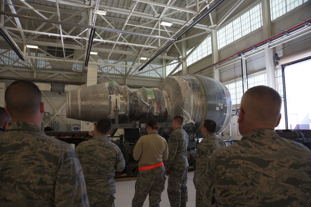 22 MXG receives first KC-46 Pegasus engine