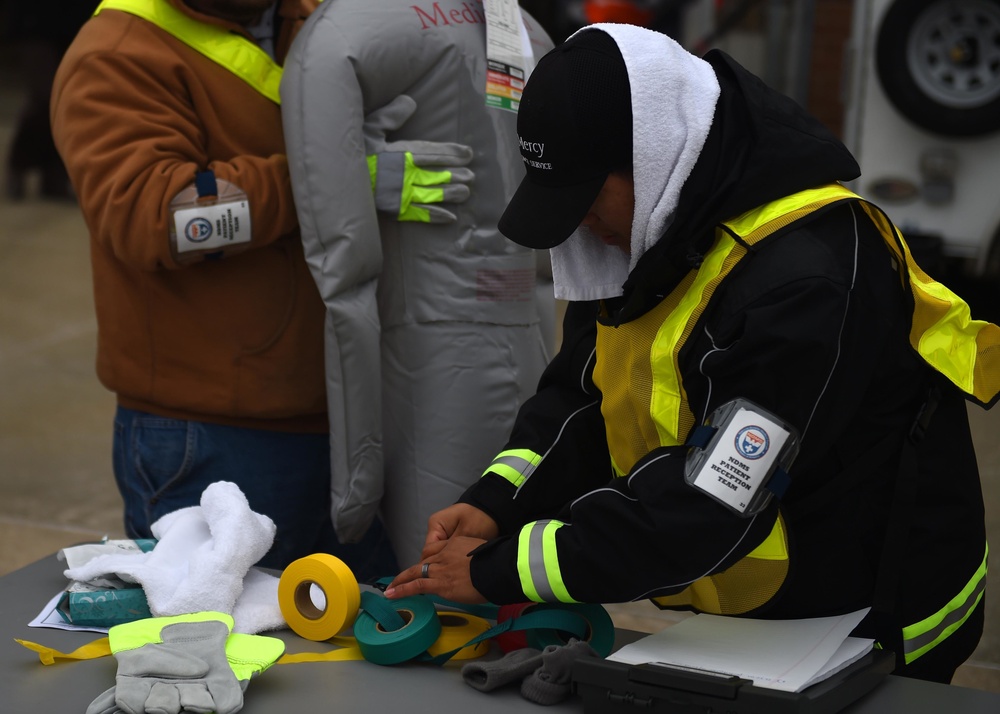 Emergency management agencies participate in NDMS exercise