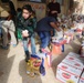 Raqqa School Food Handout