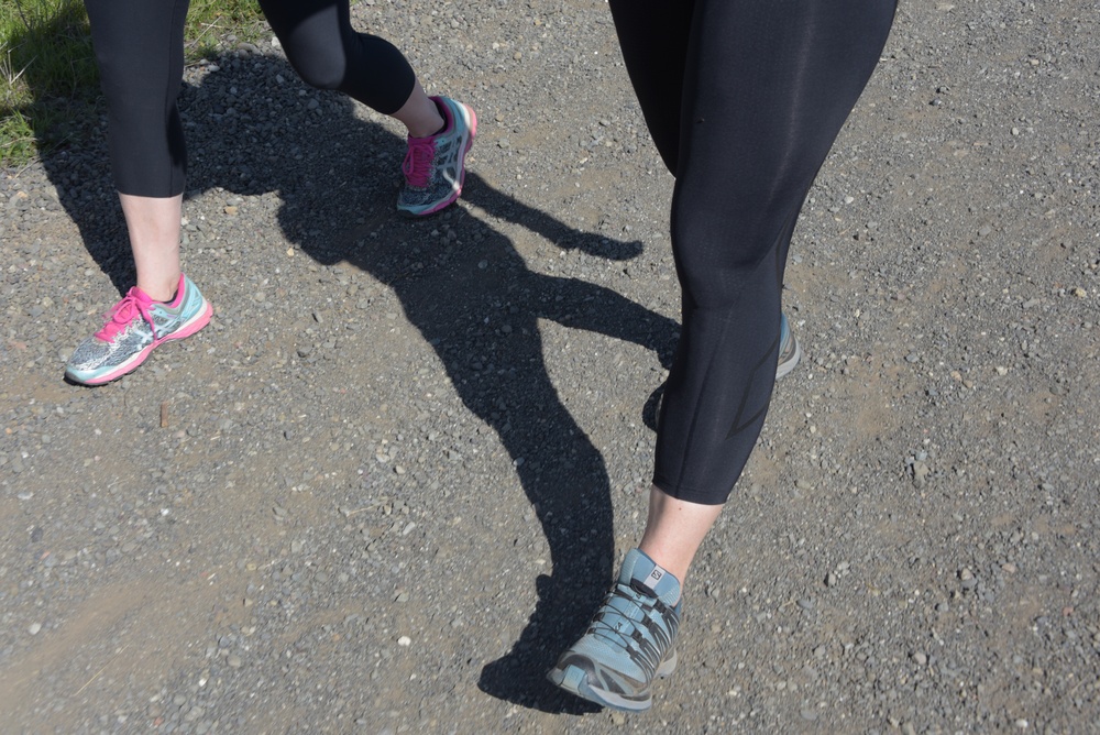 Preparing to tackle 26.2 miles