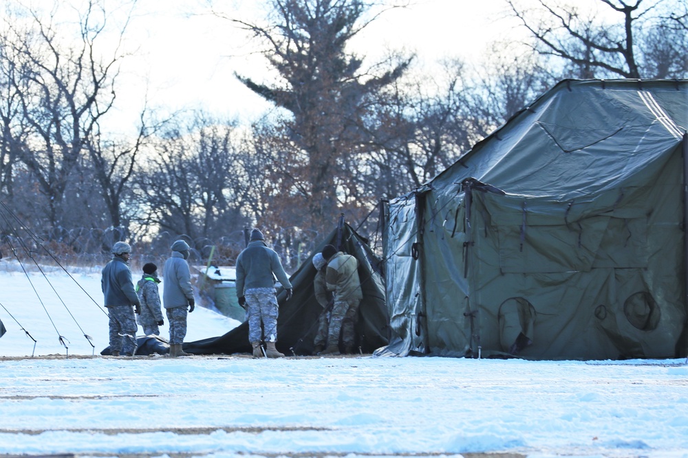 Combat Support Training Exercise 78-18-03 training ops at Fort McCoy