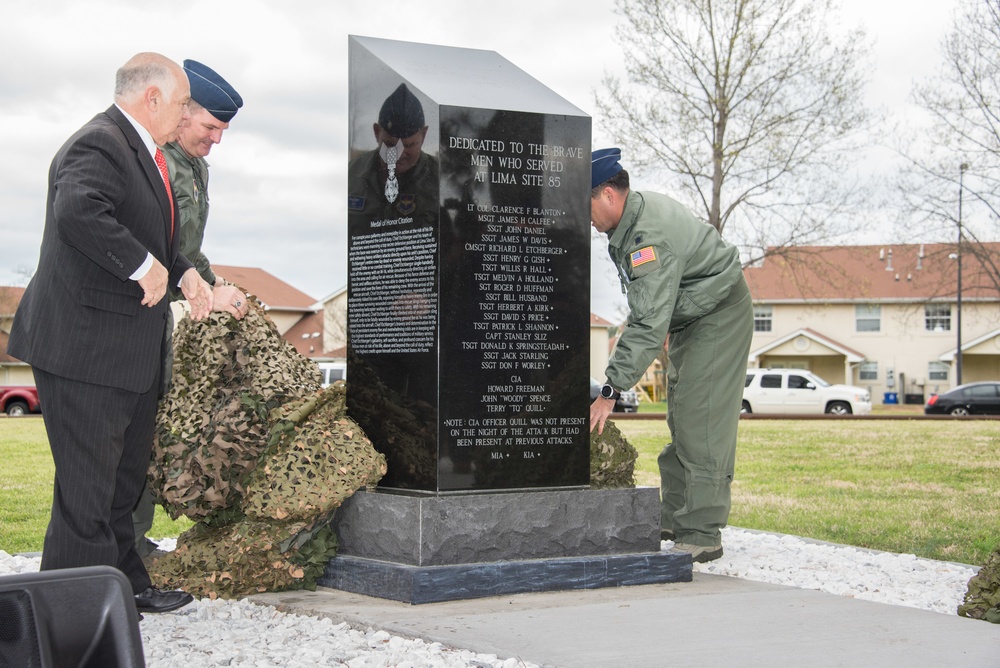 Maxwell hosts memorial service, monument unveiling for 50th anniversary of Lima Site 85