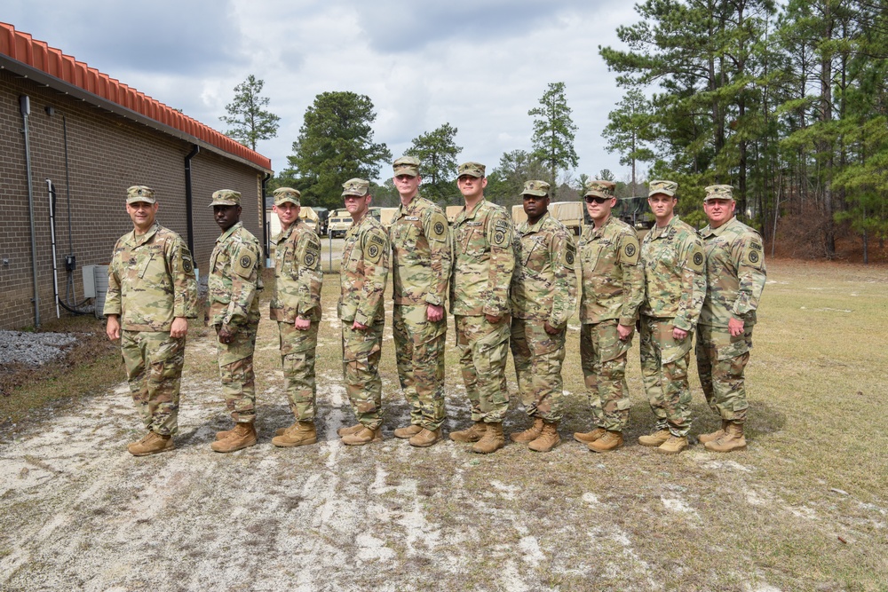 South Carolina National Guard's 43rd Civil Support Team receives nationallly recognized patch