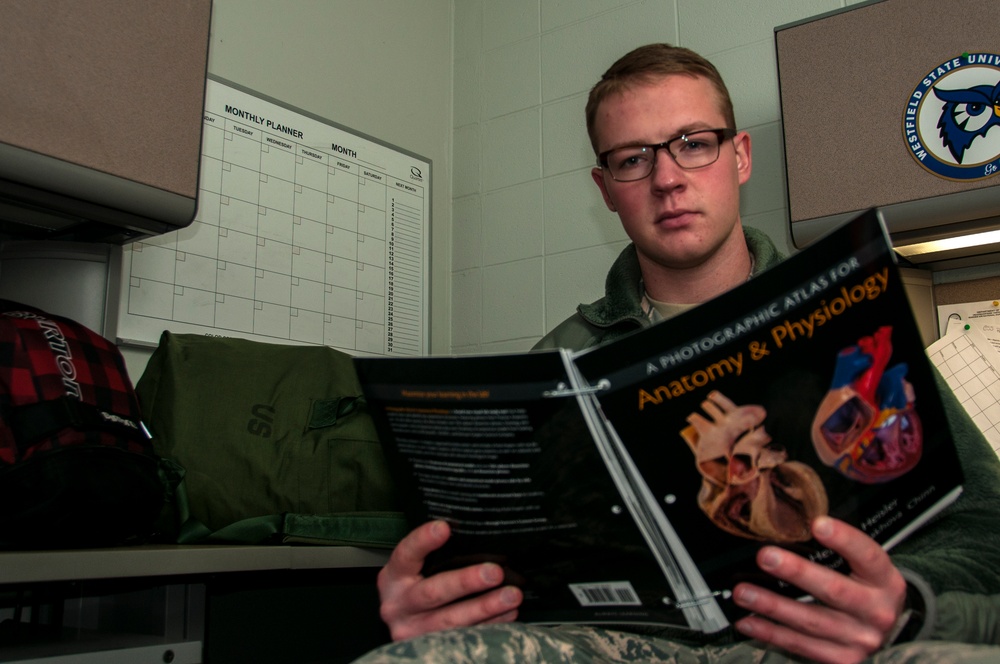 104th FW Airman Strengthens Medical Skills in Massachusetts Air National Guard, at Westfield State University