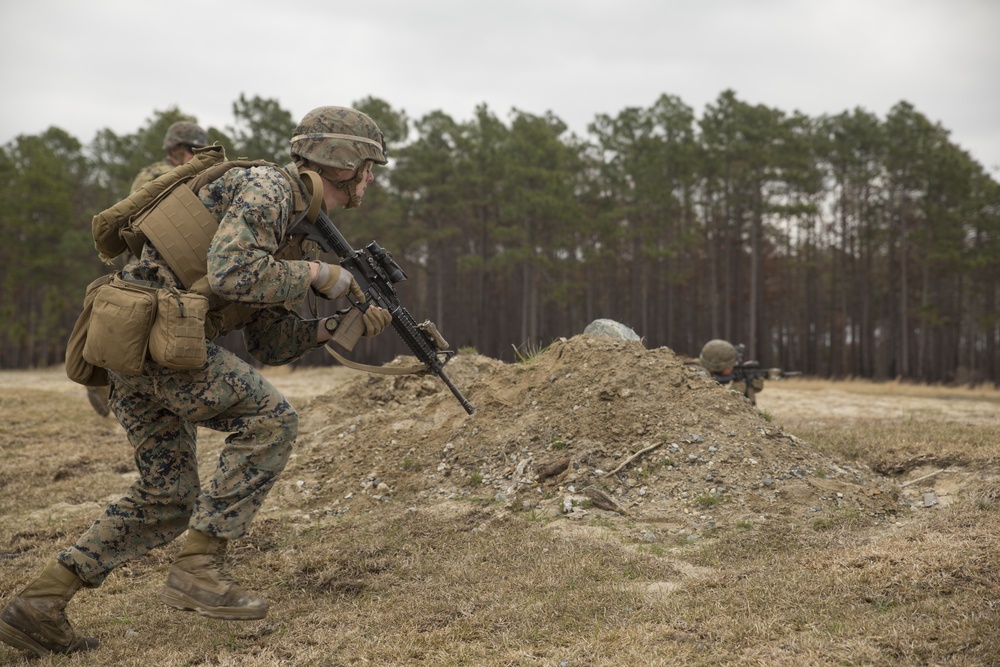 Dvids - Images - Breaking Ground: 3 2 Conducts Platoon Attacks On New 