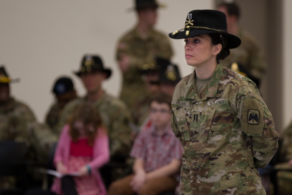 U.S. Army Captain Begins Command