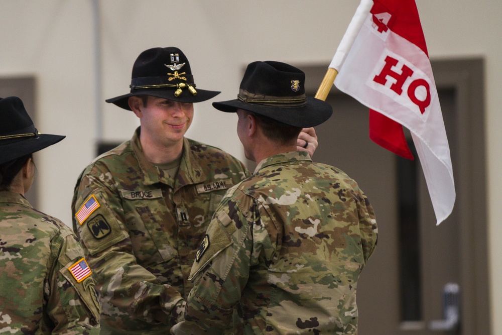 U.S. Army Captain Bids Farewell to Cavalry Troop