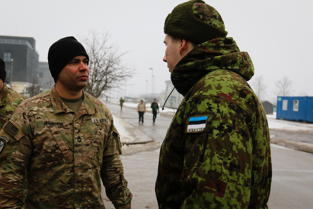 Estonian, U.S. forces conduct chemical, biological, radiological, and nuclear defense readiness training