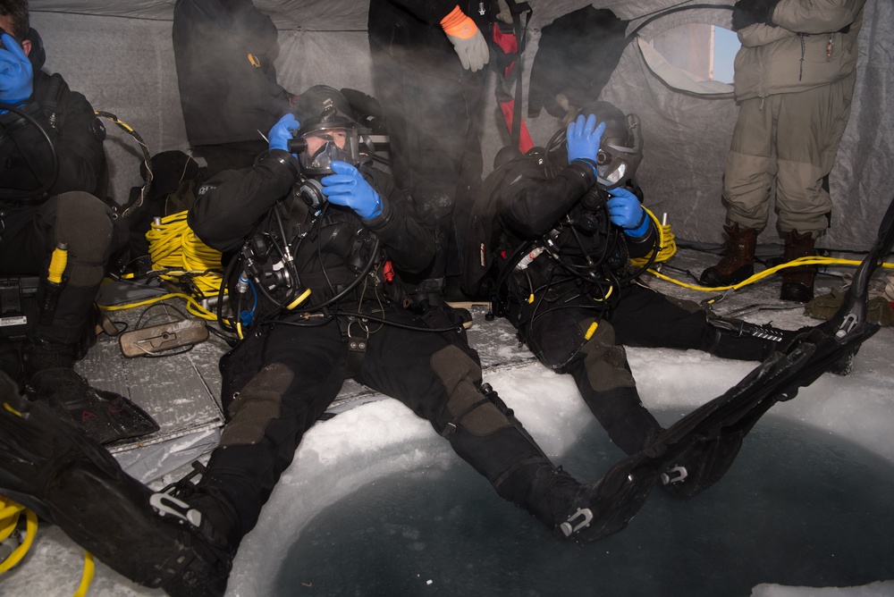 Mobile Diving and Salvage Unit 2 Mock Torpedo Recovery Exercise