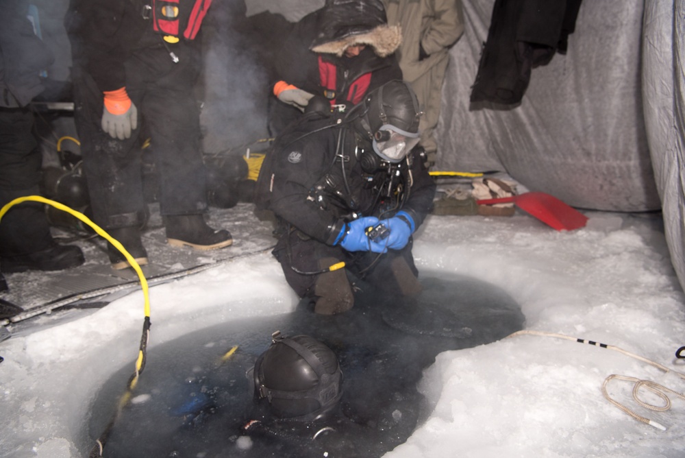 Mobile Diving and Salvage Unit 2 Mock Torpedo Recovery Exercise