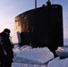 USS Hartford (SSN 768) Surfaces through Arctic Ice