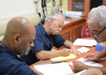 The Coast Guard, 14 degrees south of the Equator